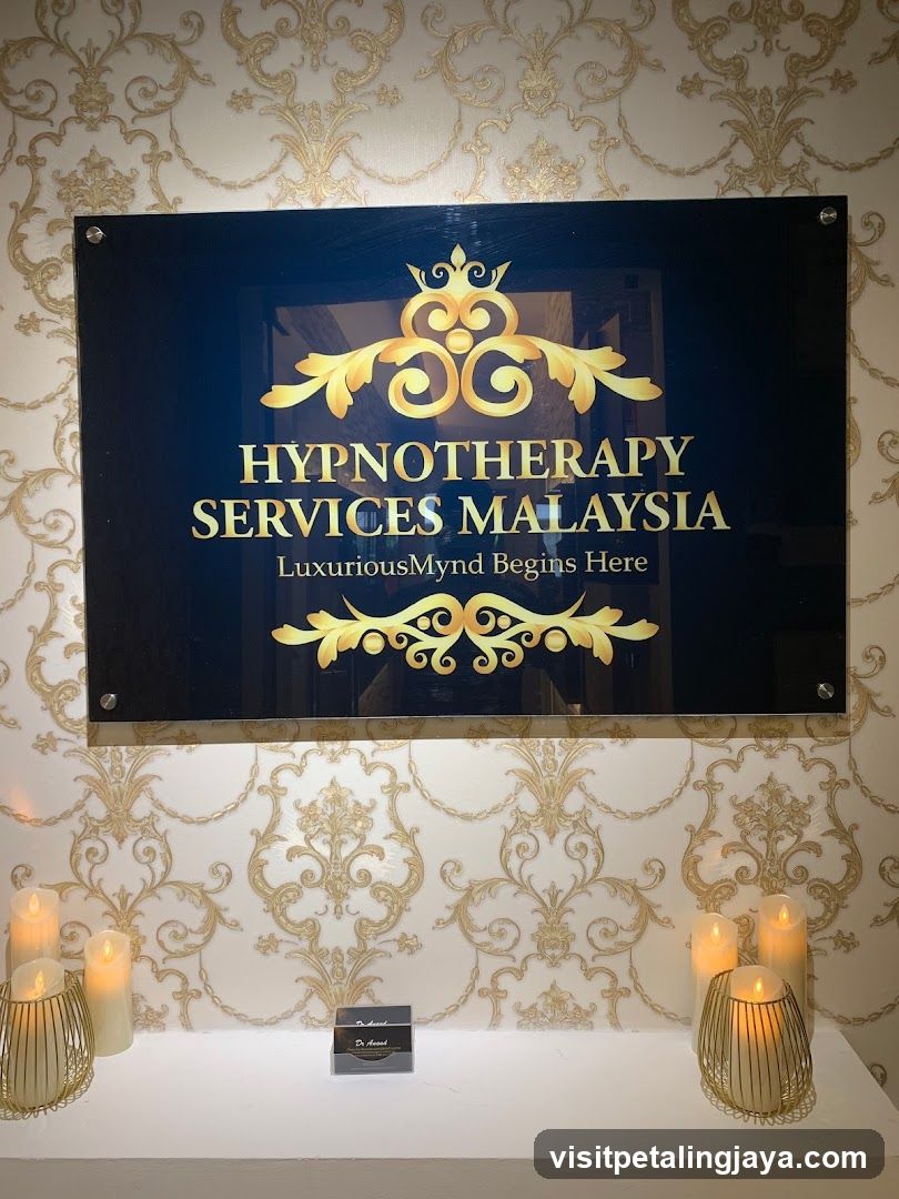 Hypnotherapy Services Malaysia Signage