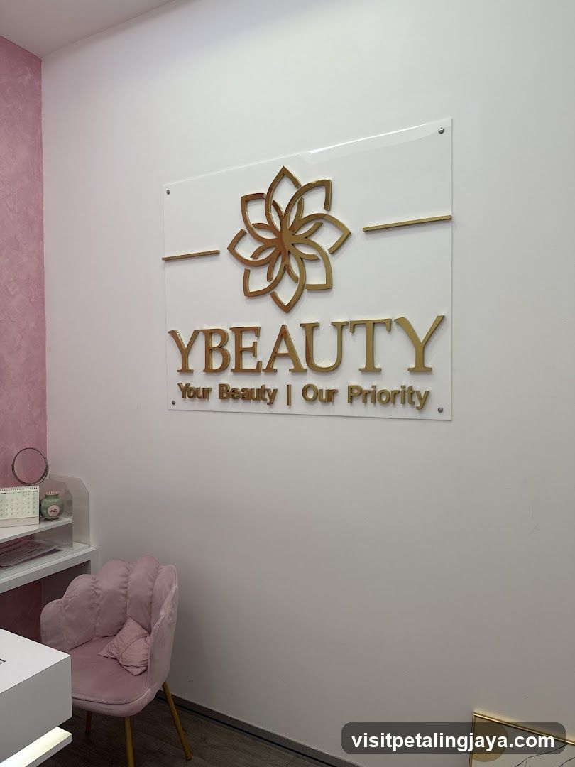 YBEAUTY Interior Signage