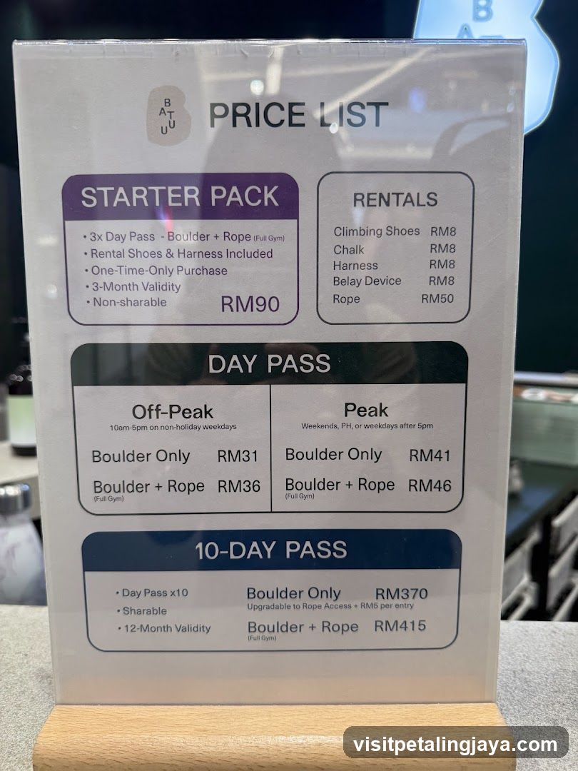 Batu Price List