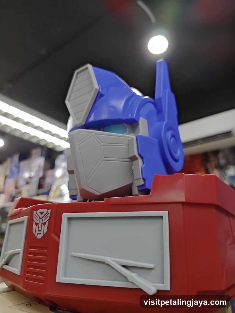 Transformers toy display