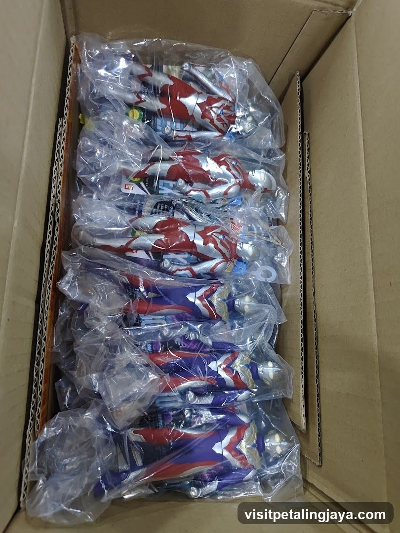 Ultraman Action Figures in Packaging