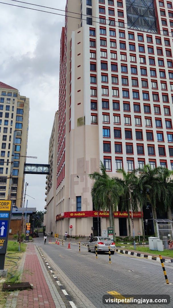 Building Exterior with AmBank Signage