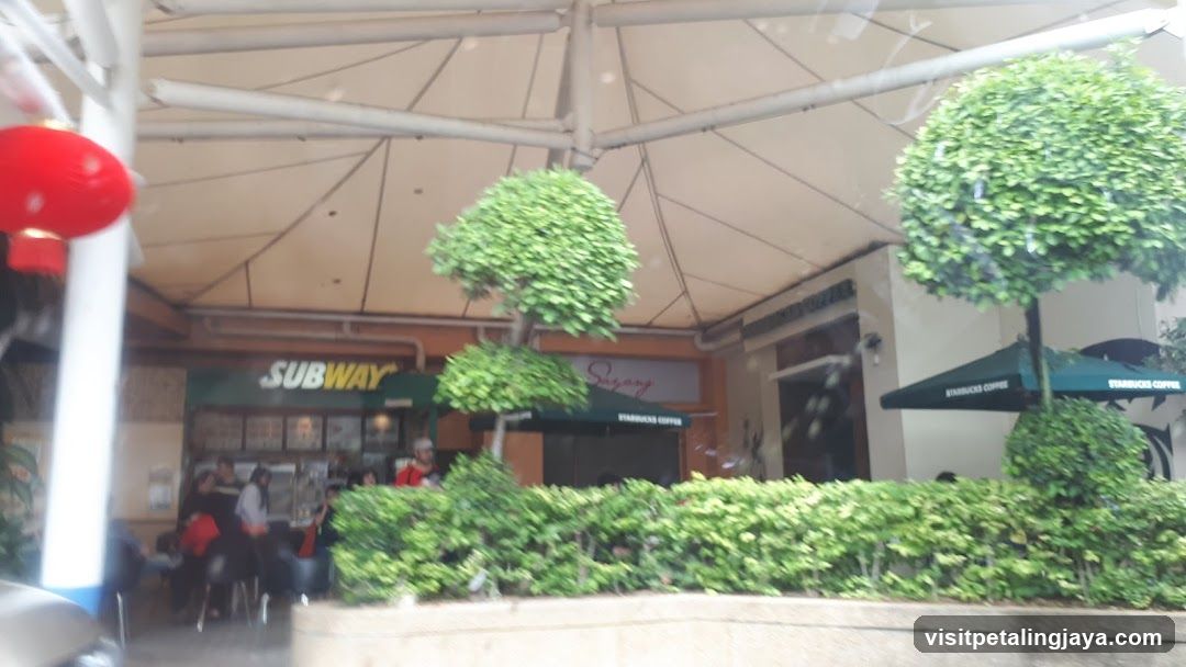 Subway and Starbucks Storefronts