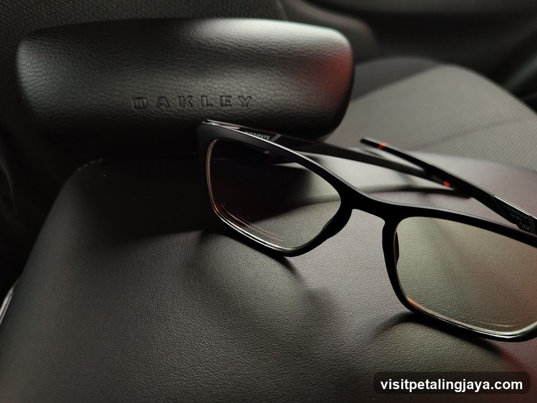 Oakley Glasses on Car Seat