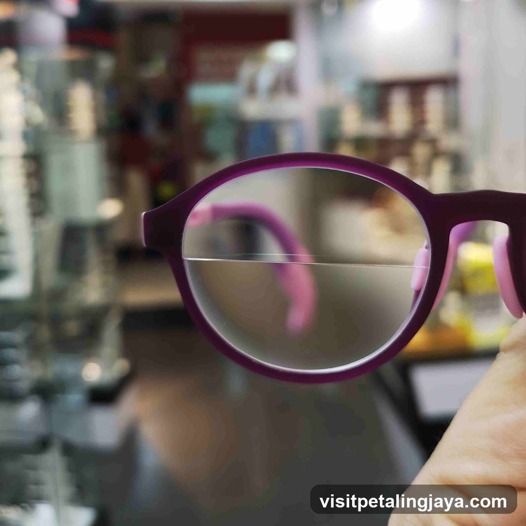 Purple Glasses in Store