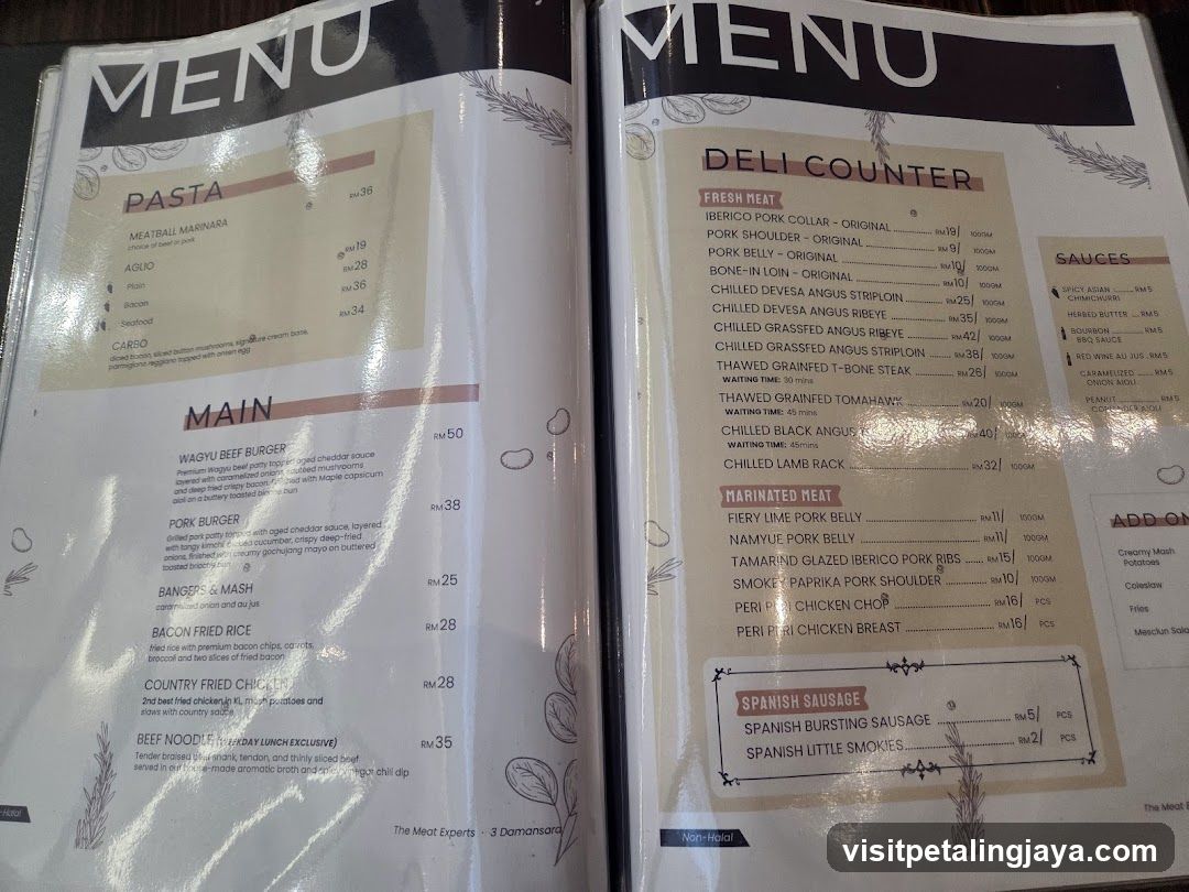 Dish Menu