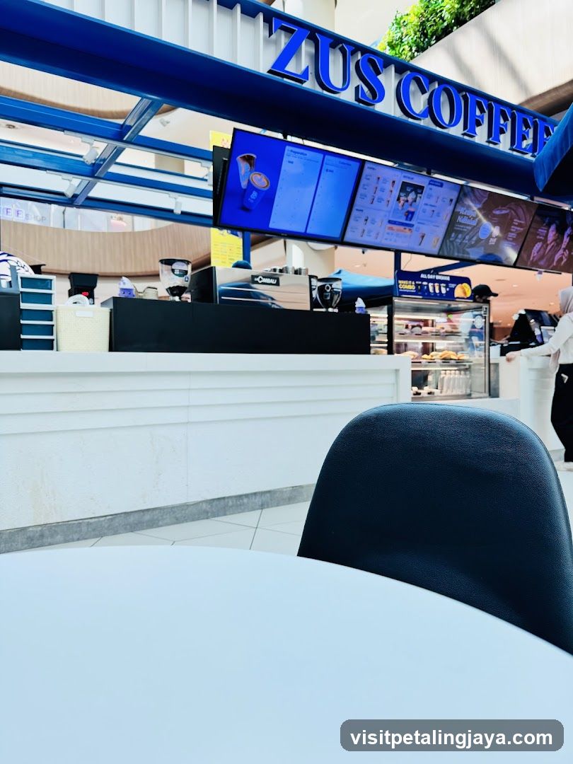 Zus Coffee Interior View