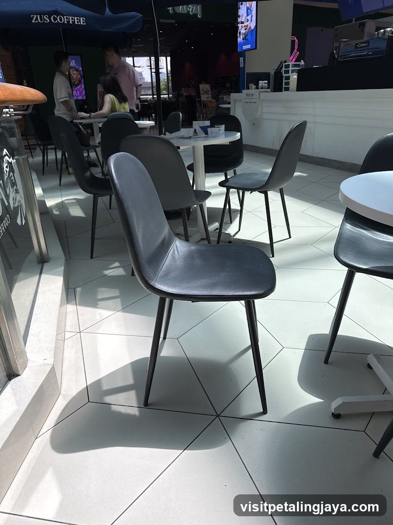 Outdoor Cafe Seating Area