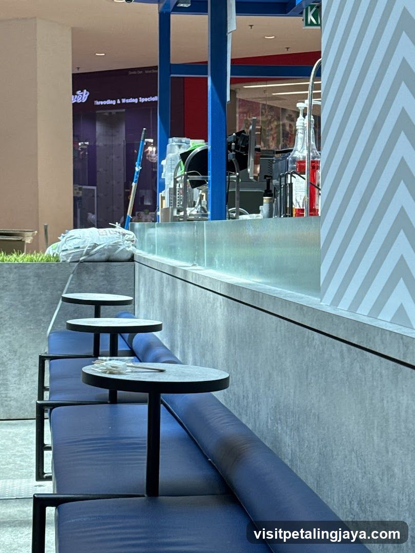 Blue Cafe Interior