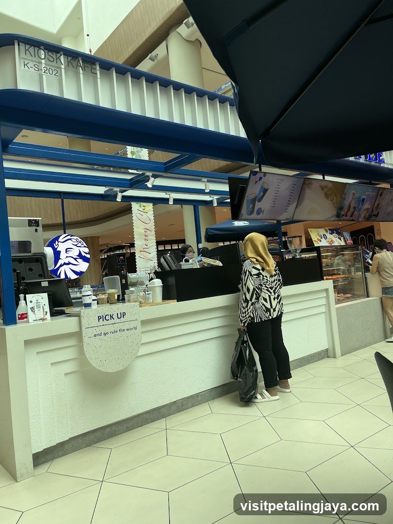 Kiosk Cafe Pickup Area