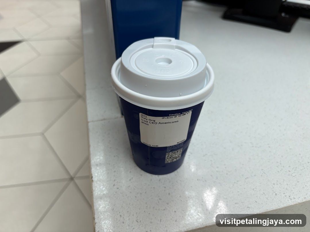 Coffee Cup on Counter