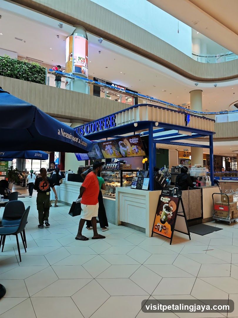 Coffee Shop Interior Scene