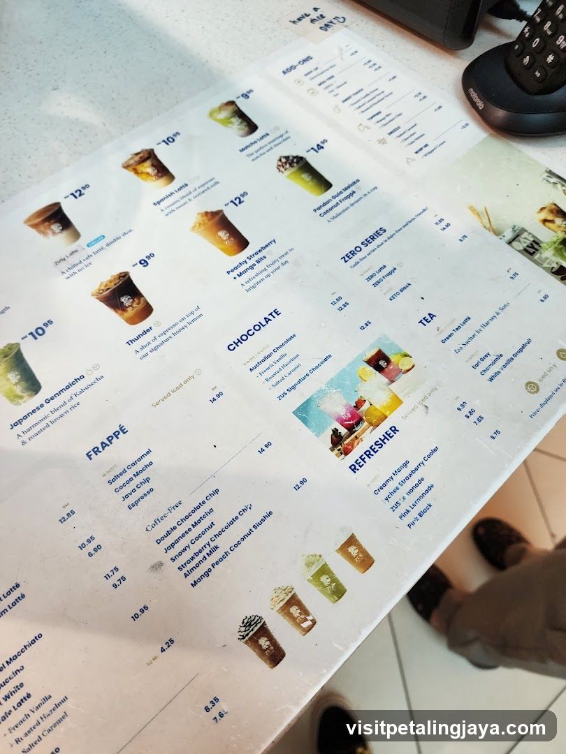 Beverage Menu