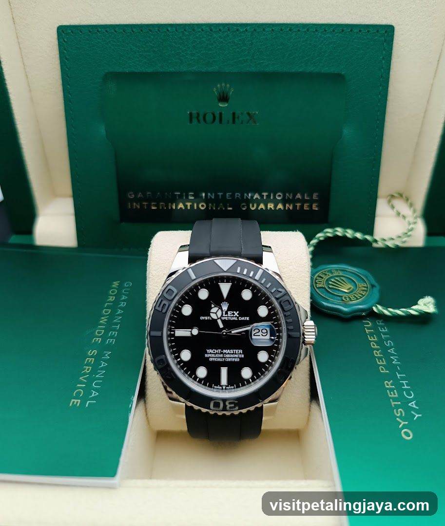 Rolex Yacht-Master Watch Display