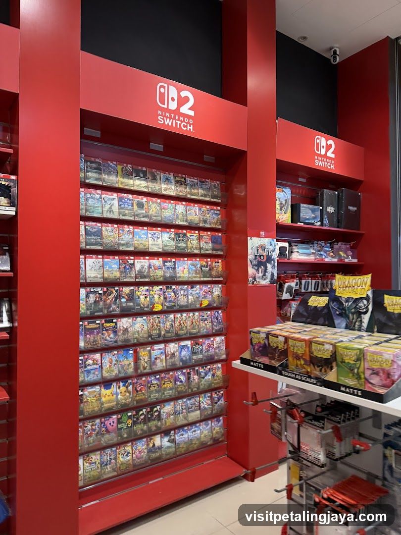 Nintendo Switch Store Interior
