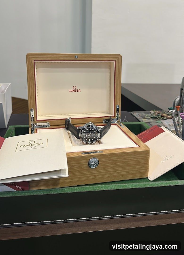 Omega Watch Display