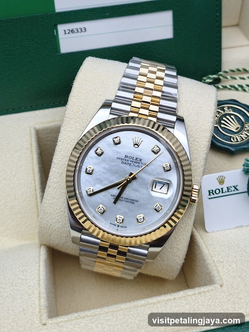 Rolex Datejust Watch Display
