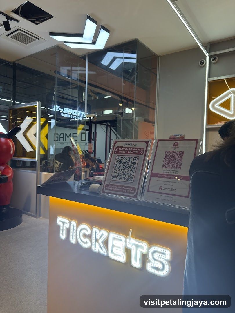 Ticket Counter at E-Sports Event