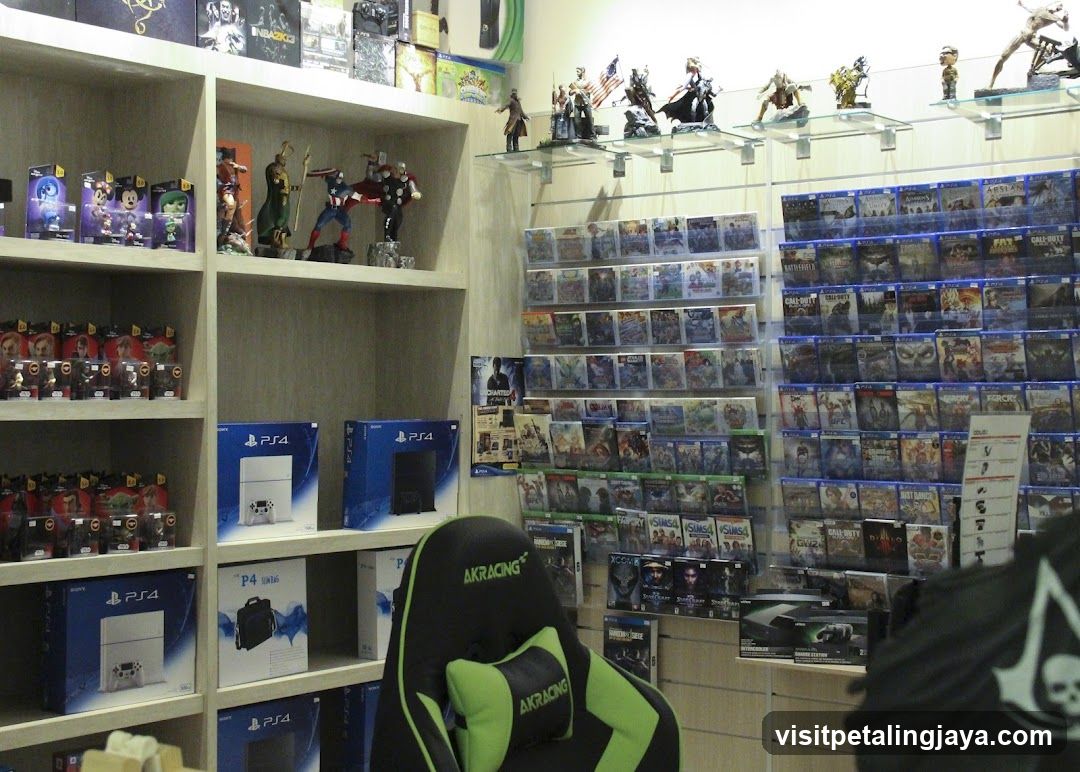 Gaming Store Interior