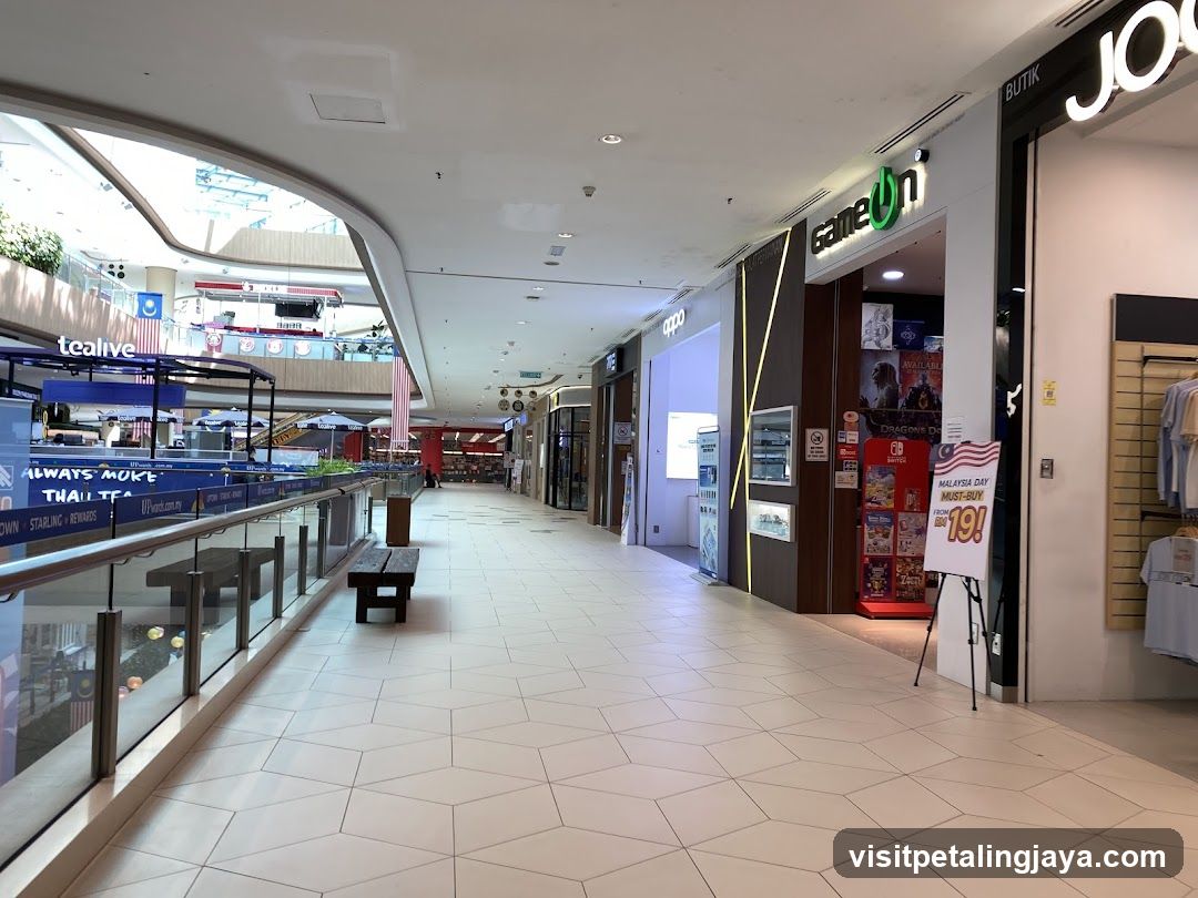 Shopping Mall Corridor