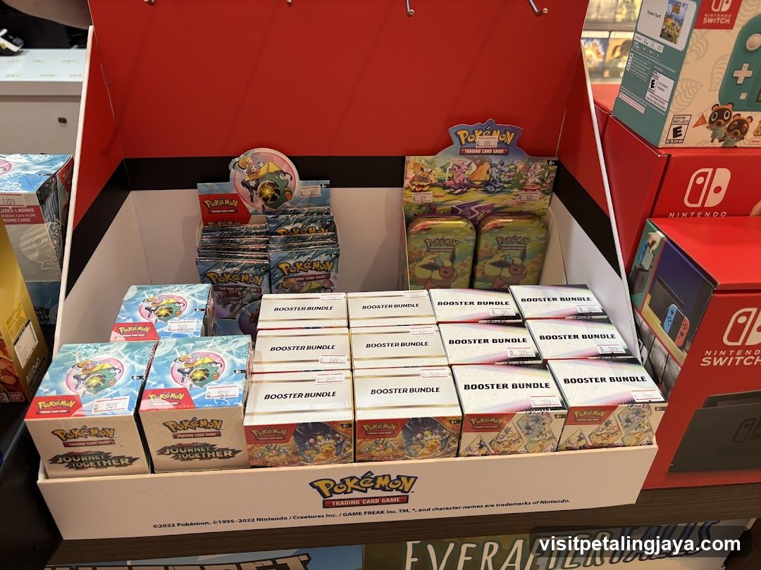 Pokemon Trading Card Game Display