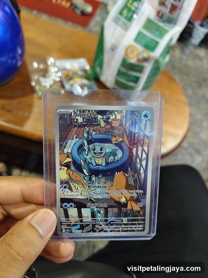 Pokemon Card in Protective Case