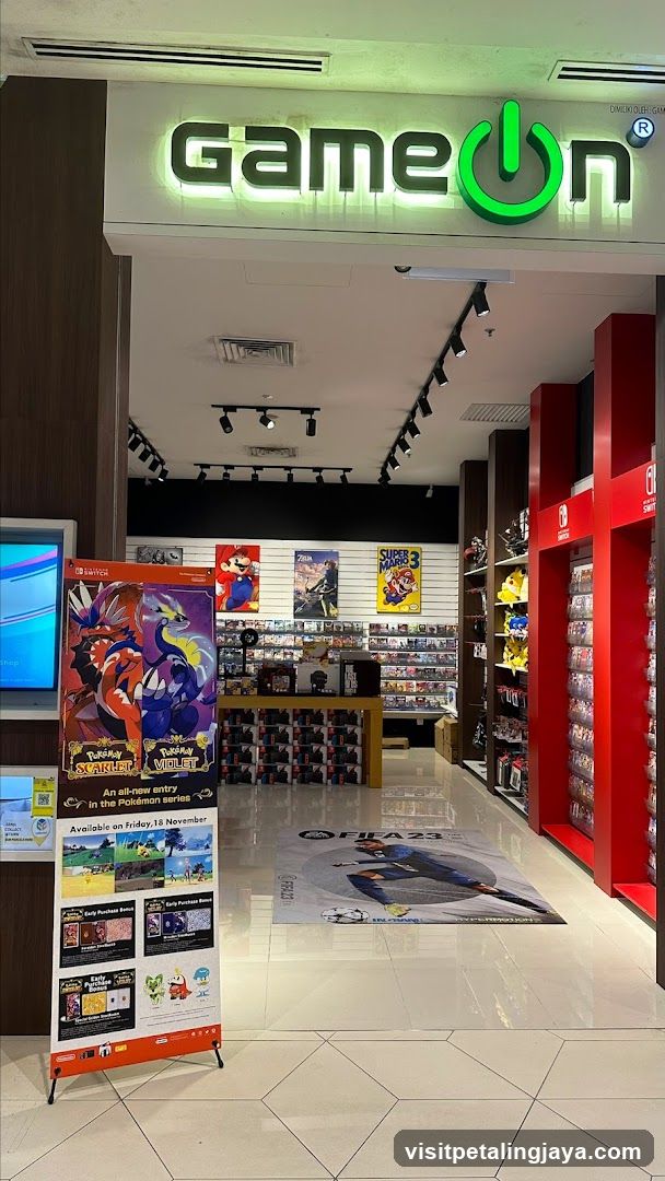 GameOn Store Interior