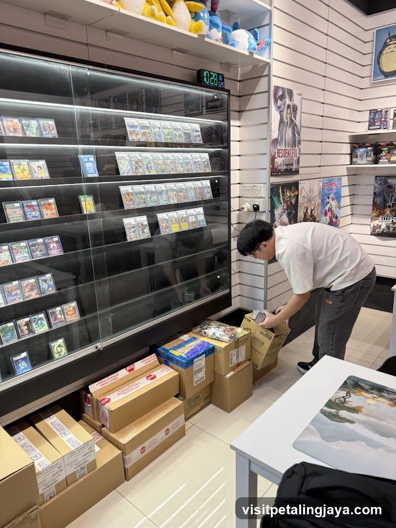 Video Game Store Interior
