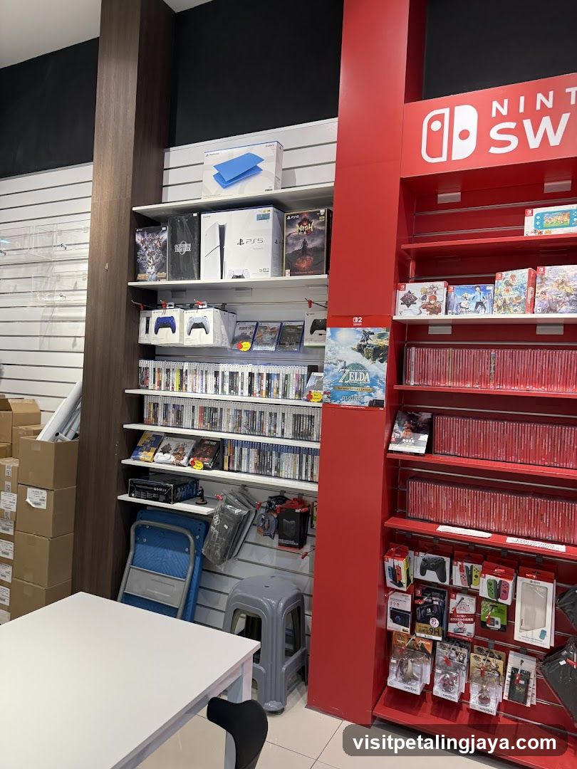 Video Game Store Interior