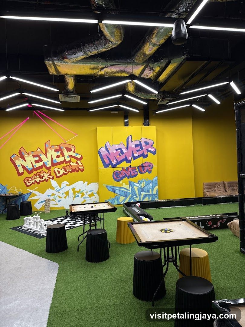 Indoor Game Room Interior
