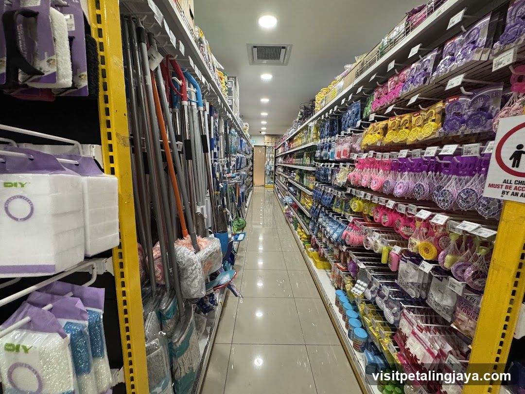 DIY Store Interior Aisle