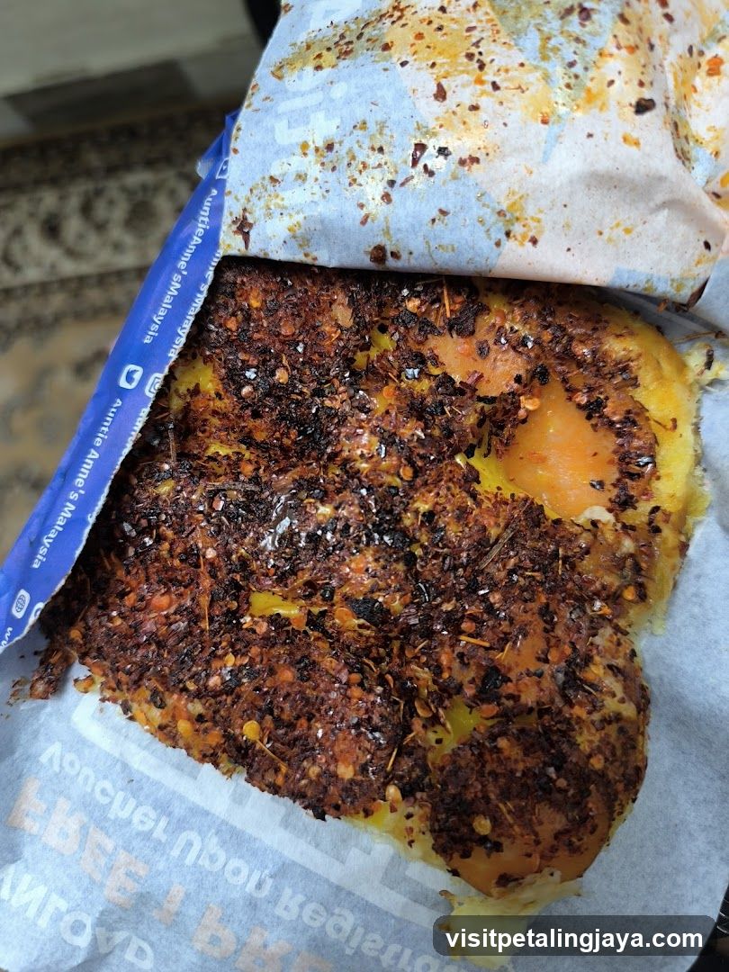 Spicy Fried Egg with Seasoning