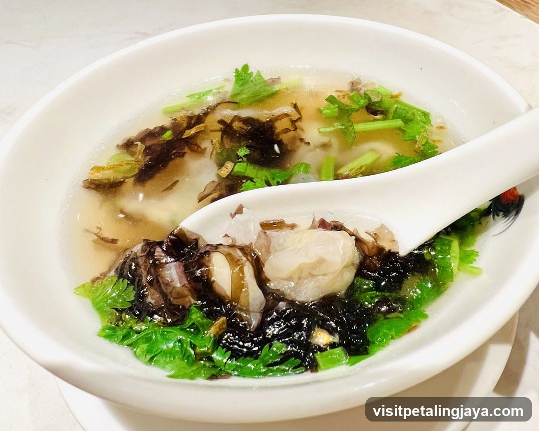Soup Bowl with Ingredients