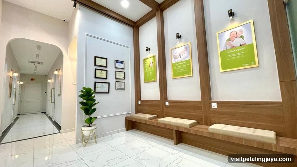 Modern Clinic Waiting Area