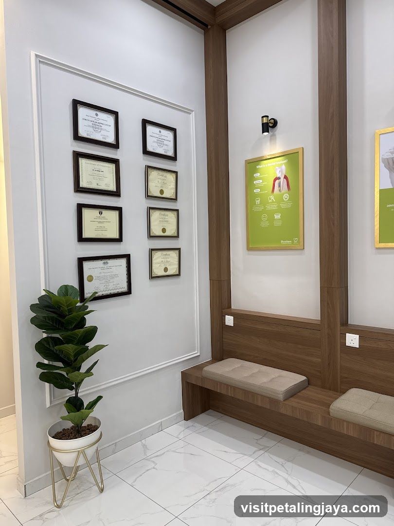 Interior of a professional office or clinic