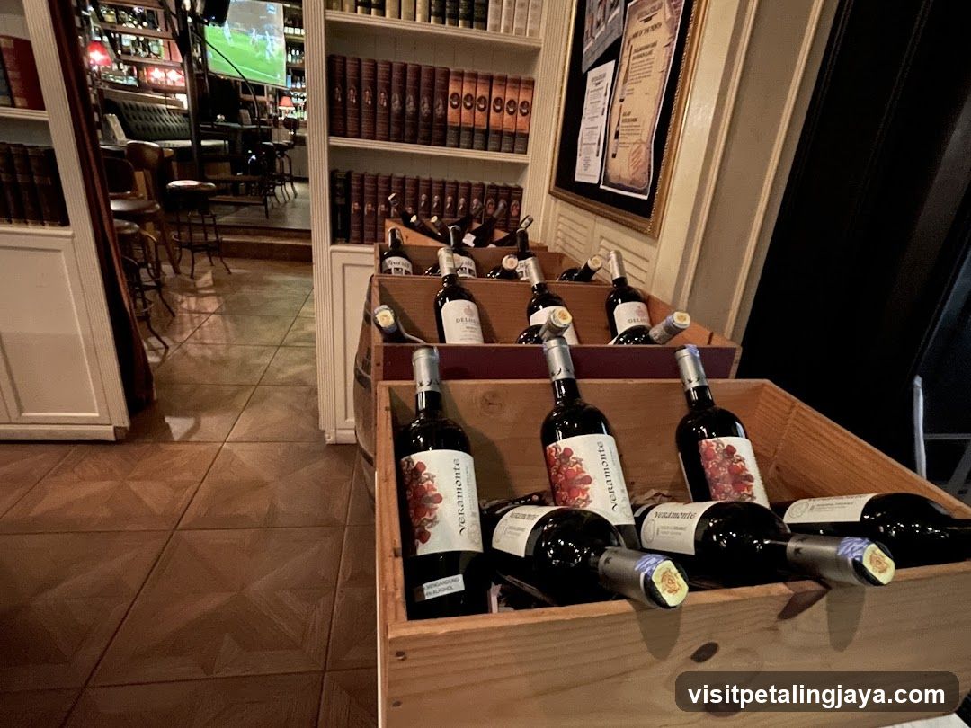 Wine Display in Store Interior