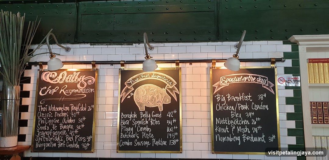 Dining Menu Board Display