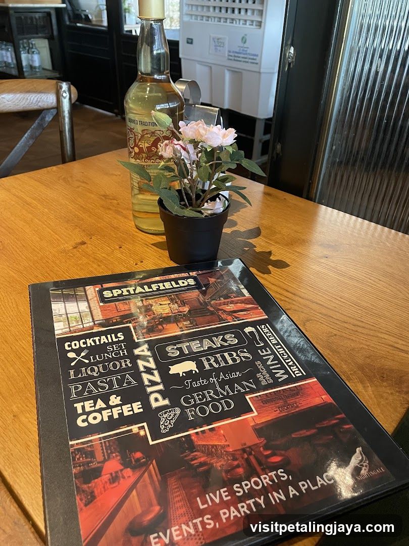 Spitalfields Restaurant Table Setting