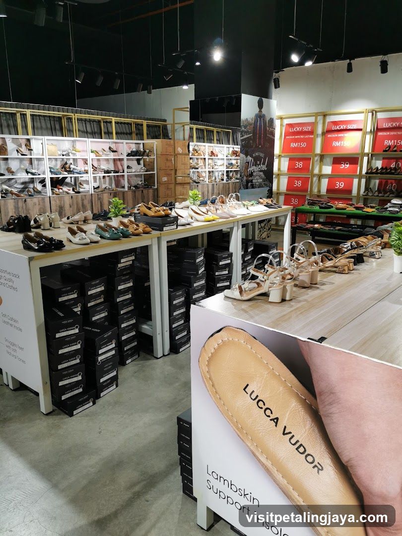 Shoe Store Interior Display