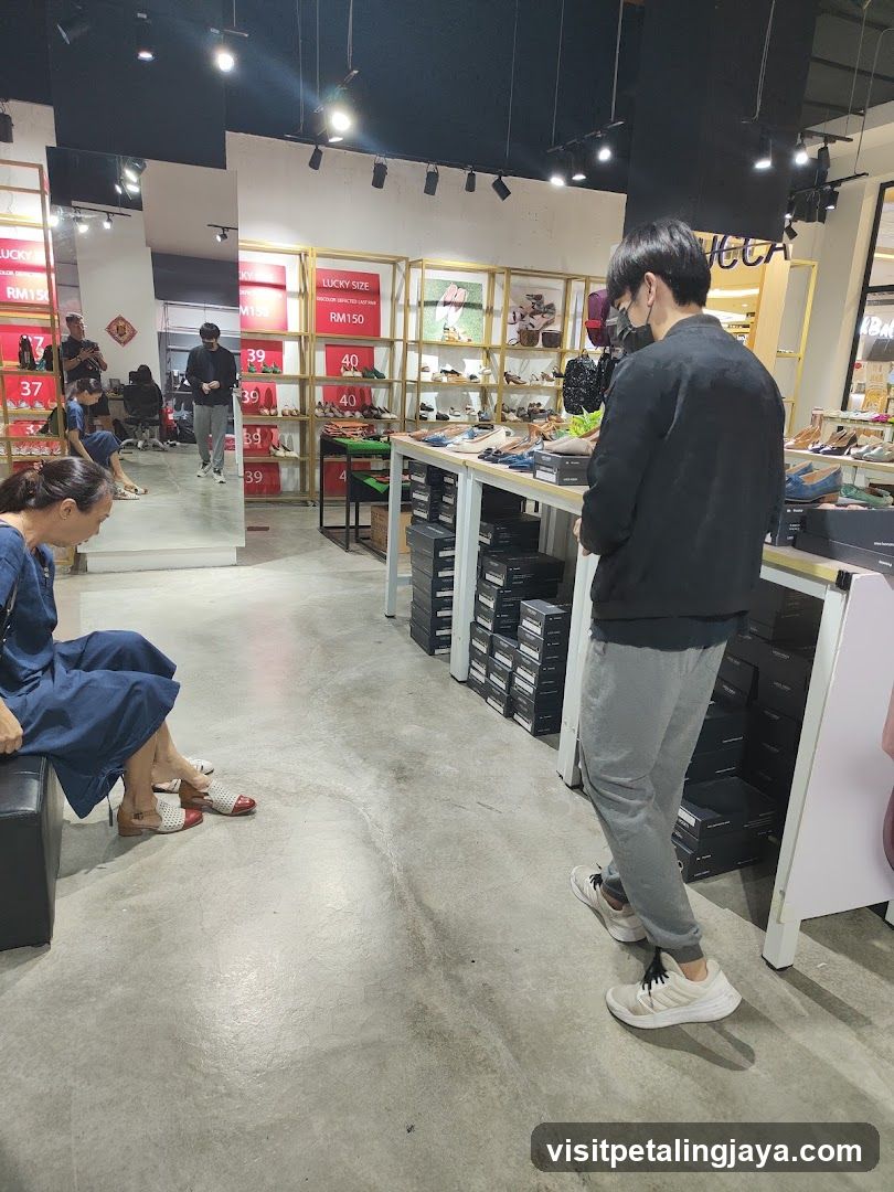 Shoe Store Interior