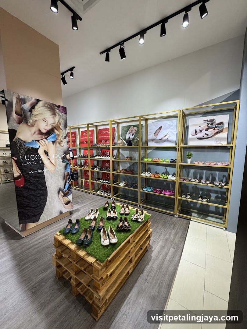 Shoe Store Interior Display