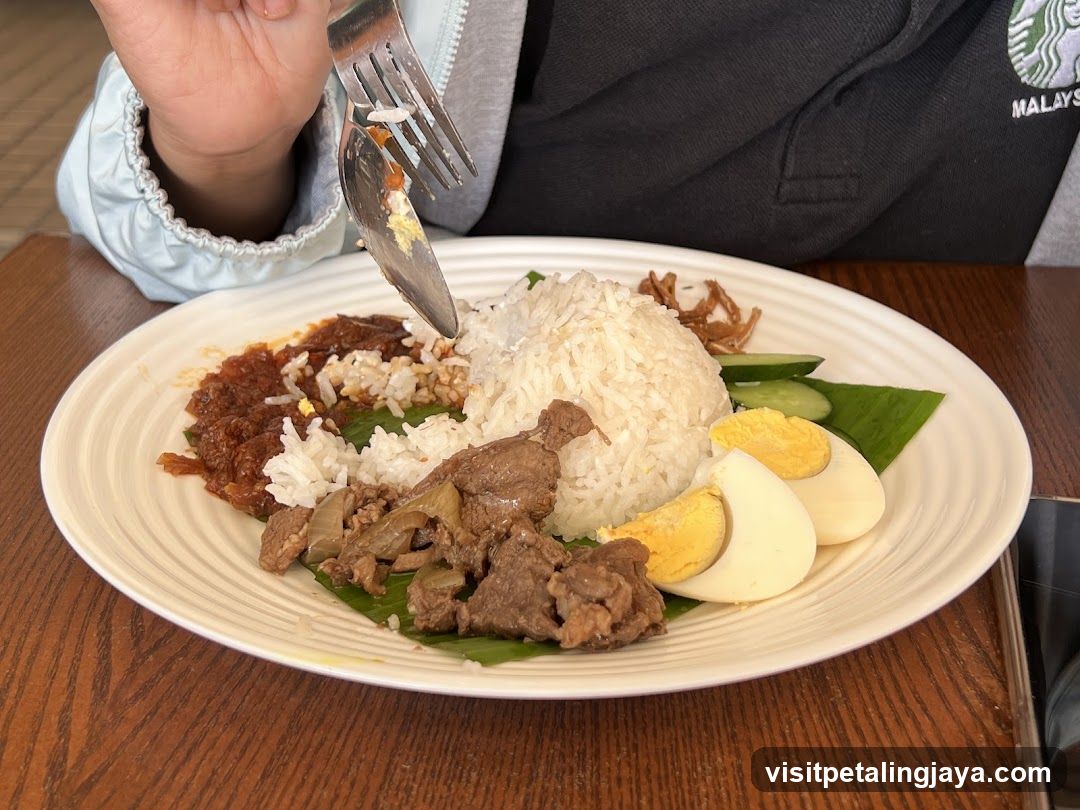 Nasi Lemak Plate