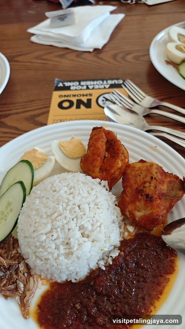Nasi Lemak Plate