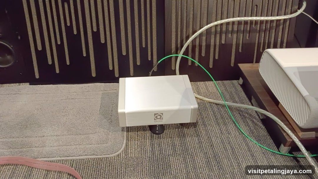 Audio Equipment on Carpet