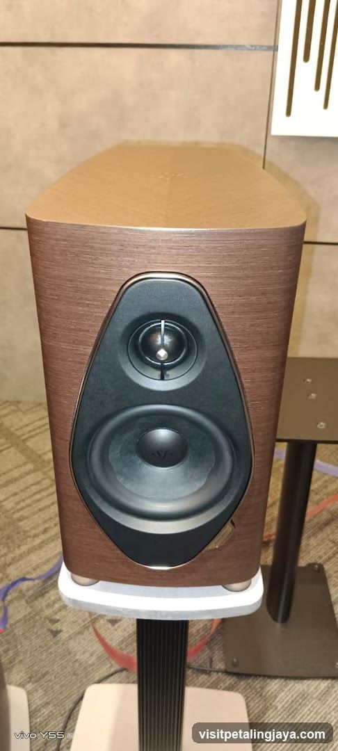 Speaker on Display Stand