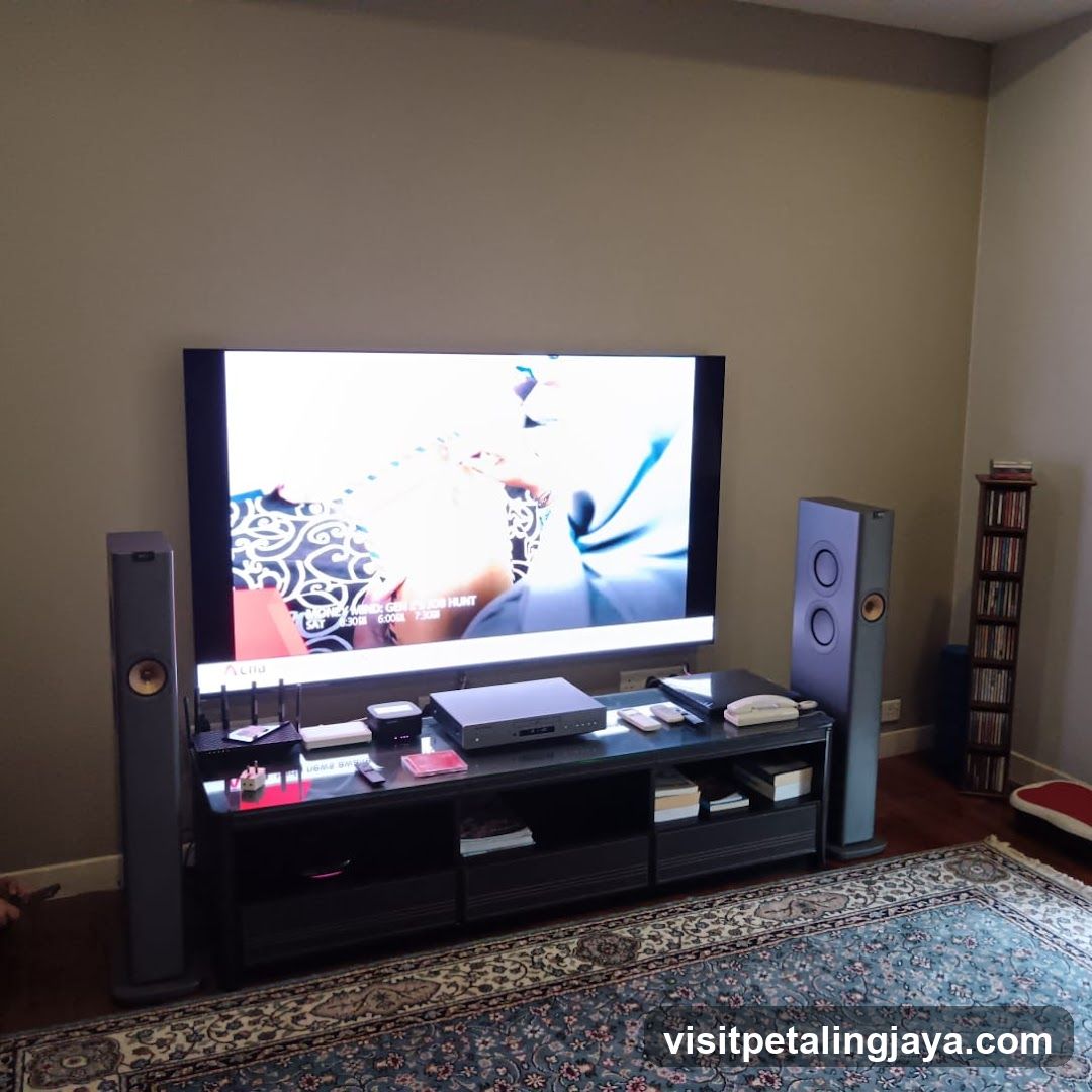 Living Room Entertainment Setup