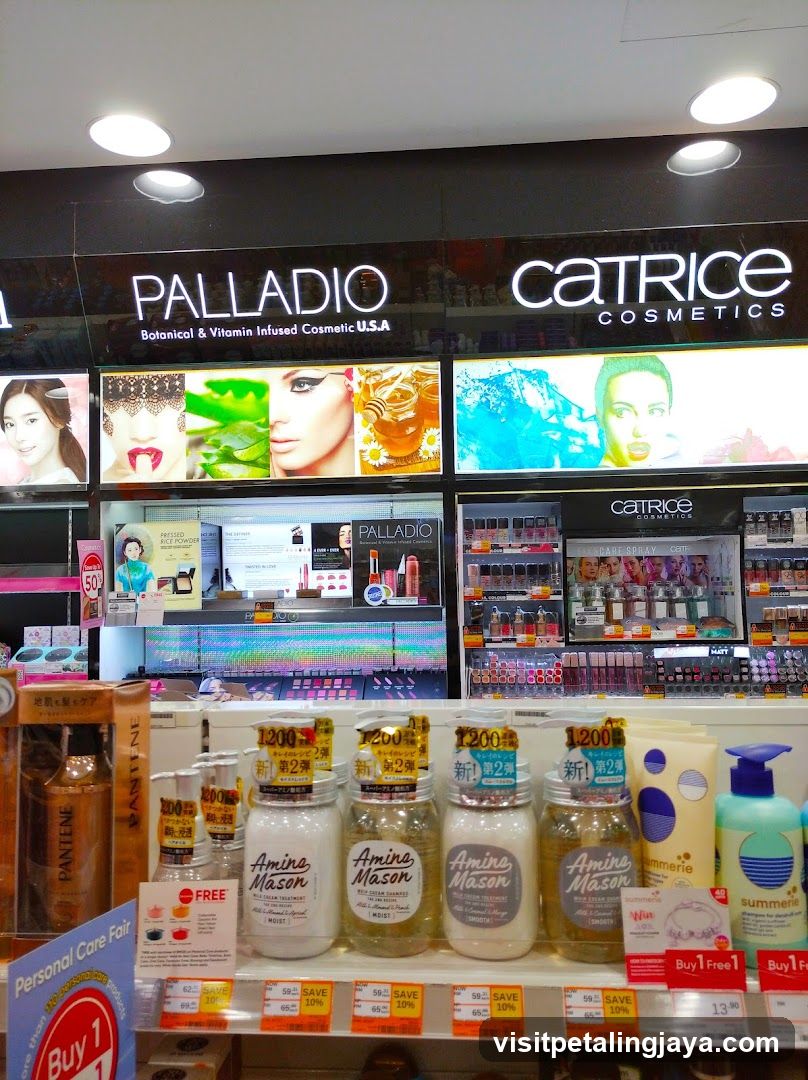 Cosmetics Display Shelf