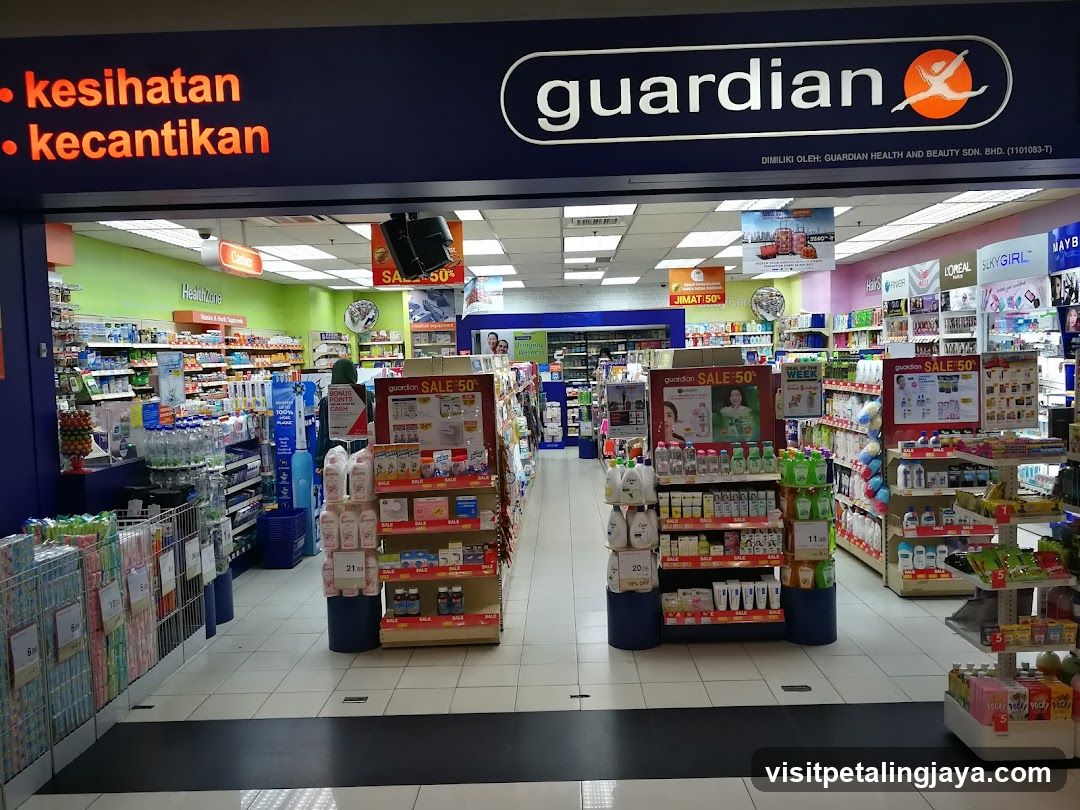 Guardian Health and Beauty Store Interior
