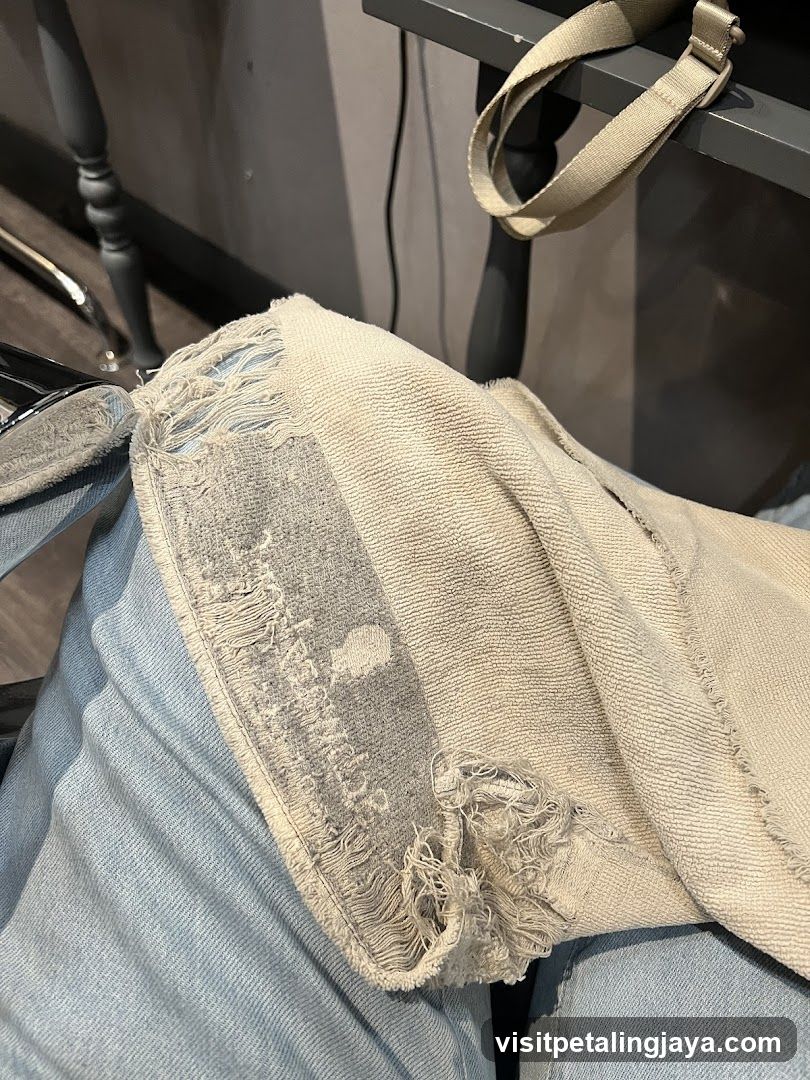 Distressed Denim Fabric