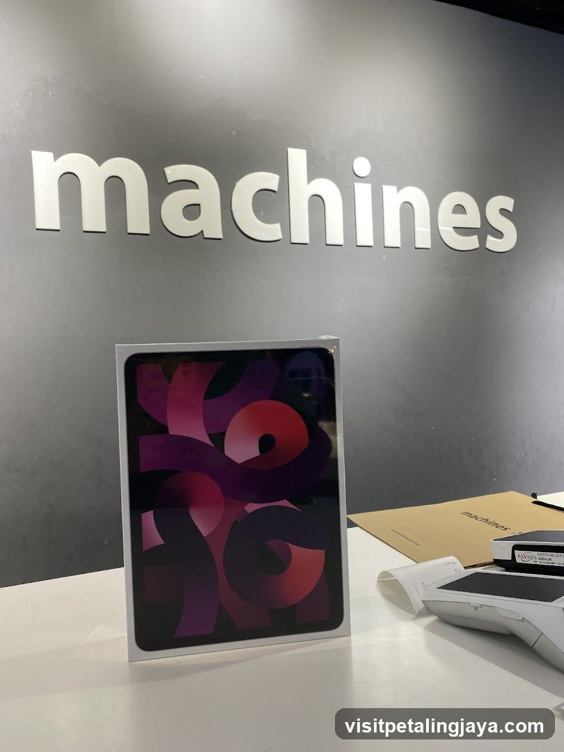 Machines Store Interior Display